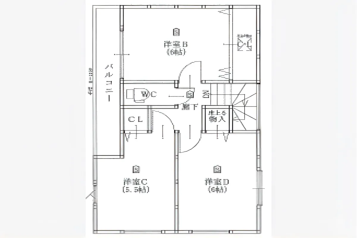 3階間取り図